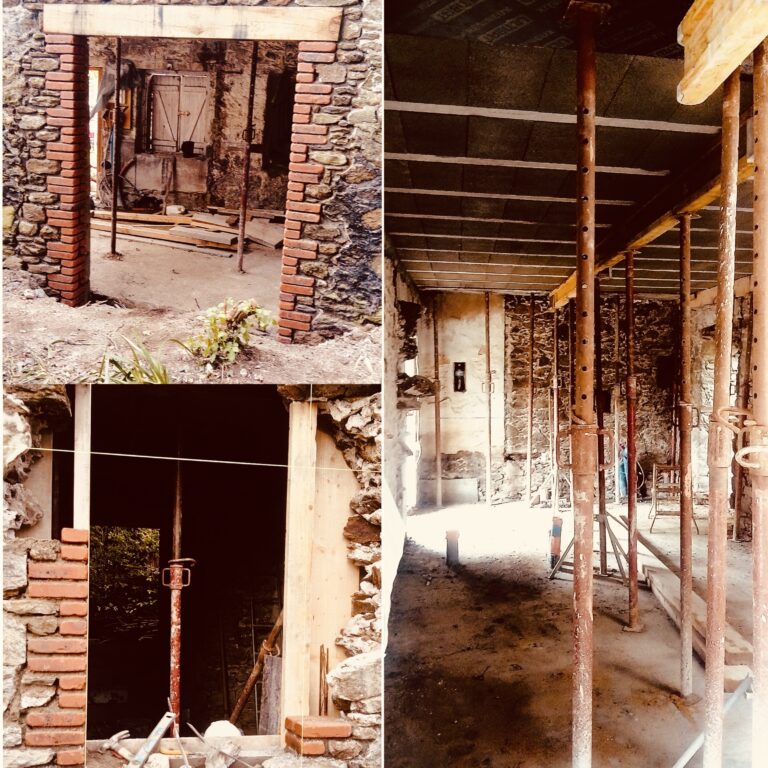 Patrimoine bâti d’intérieur • Rénovation d’une longère près de Rennes.